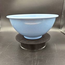 Vintage Texas Ware Style A-118 Blue Confetti Melmac Mixing Bowl 10" USA