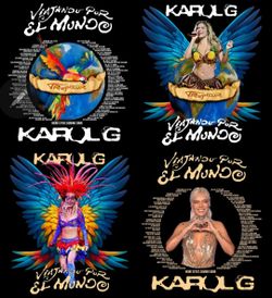 Karol G concert shirts