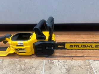 New DeWalt 60V Flex chainsaw