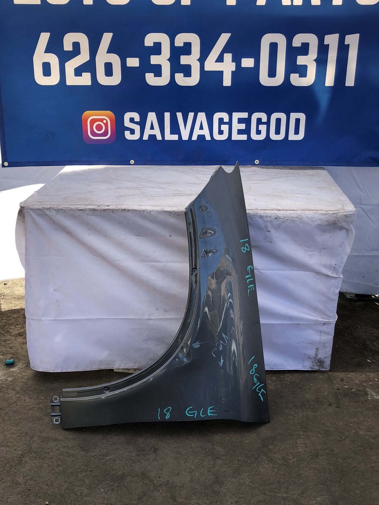 2018 Mercedes Gle Left Fender