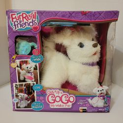 Fur Real Friends Get Up & GoGo My Walkin' Pup Interactive Pet Hasbro Tiger 