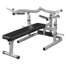 FLAT - INCLINE BENCH PRESS MACHINE W/ CONVERGING ARMS