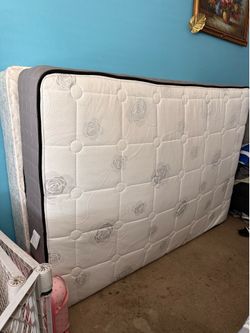 Full sized Mattress with box spring