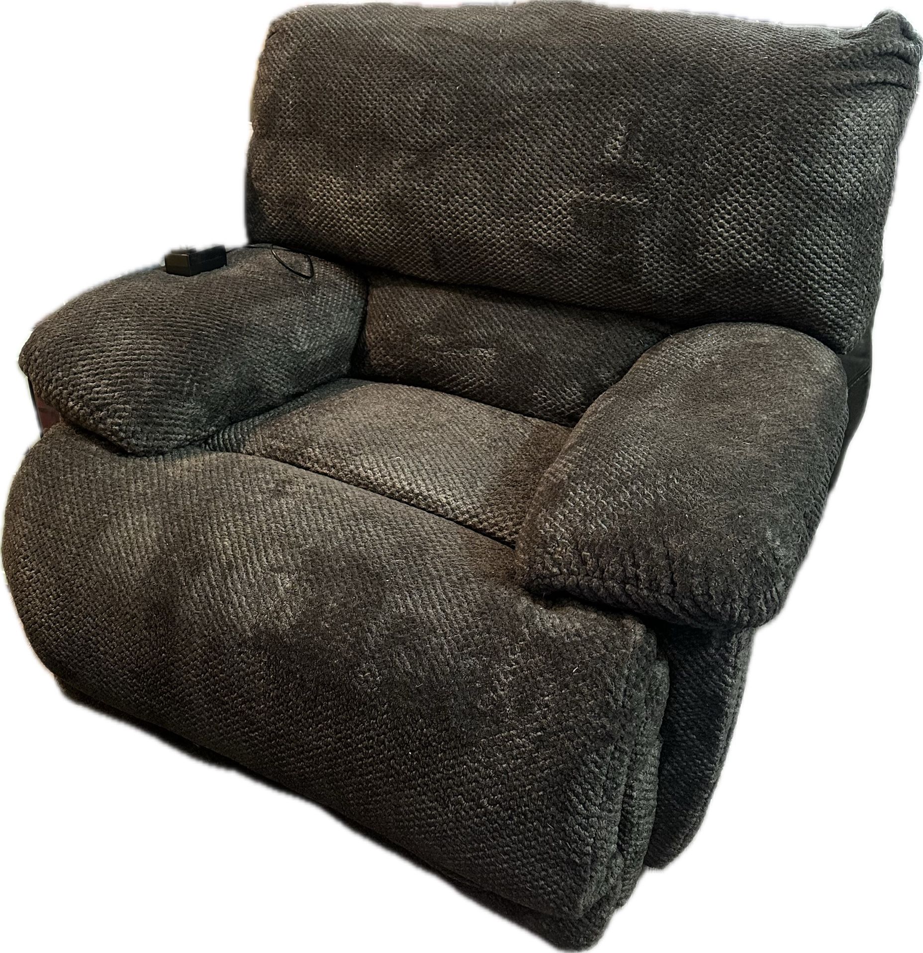 Grey Electric Recliner Chair