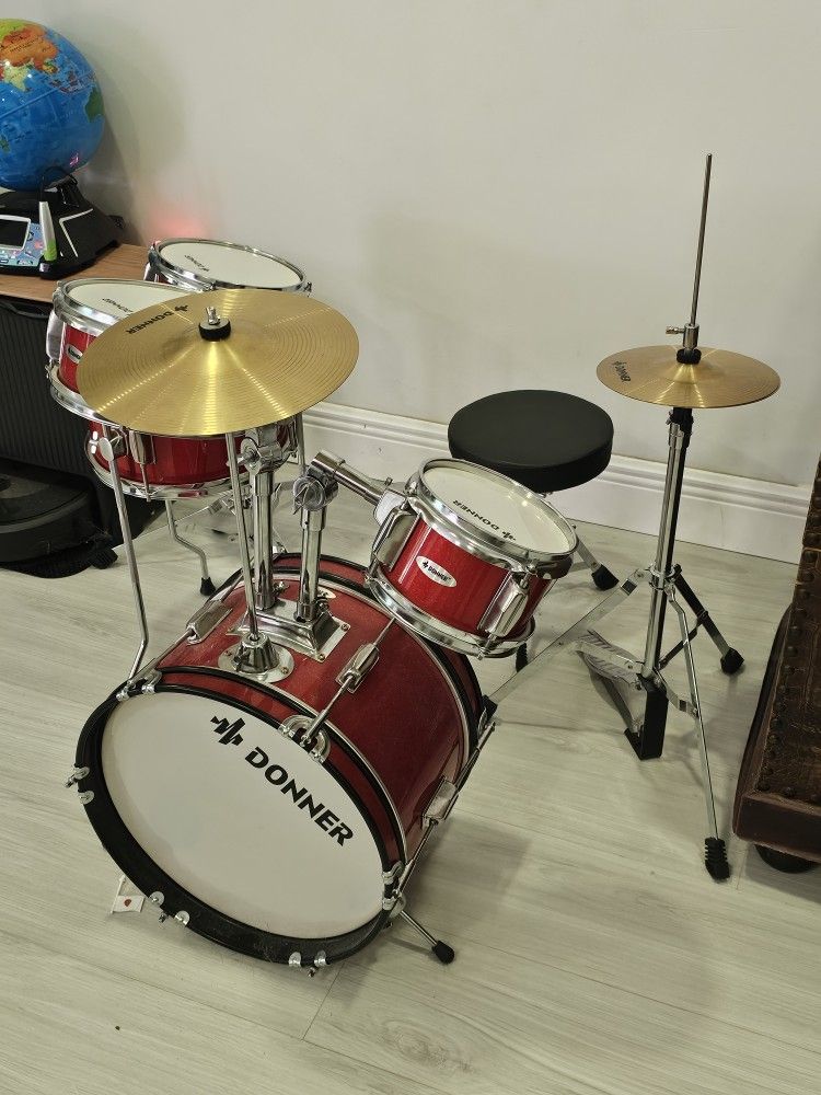 Kids Real Drums Set