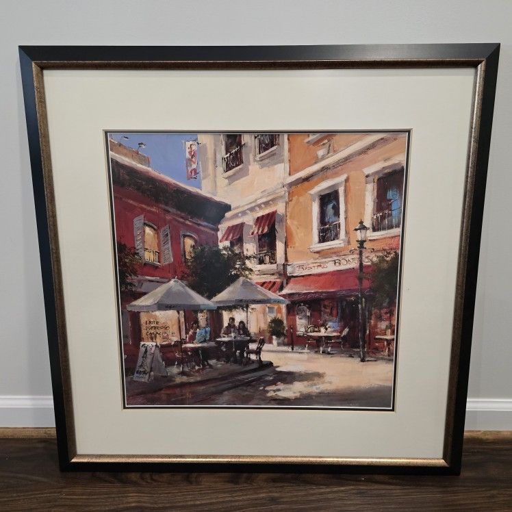 'Cafè Break' by Artist Brent Heighton