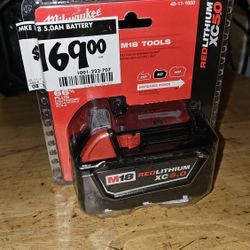 Milwaukee M18 Battery 5.0