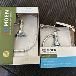 Moen Ashville Towel Ring - Set Of 2