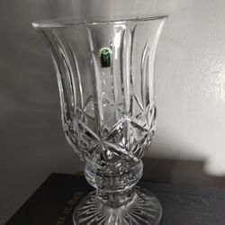 SUDETY CRYSTAL VASE 10"×5.5"
