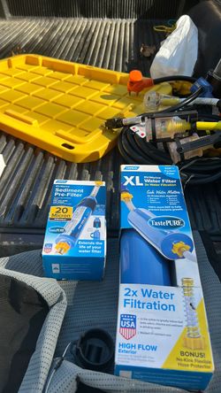 Sediment pre filter for tv or marine xl water filter