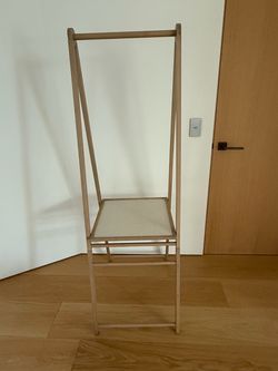 Pottery Barn linen  clothing rack