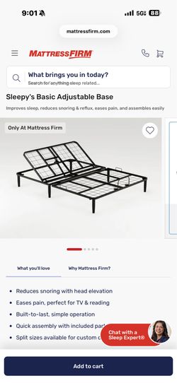 Queen bed frame