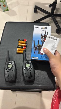 Retevis 2 Walkie Talkie Set Batteries Included