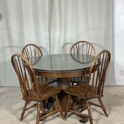 Handsome Kitchen Dining Table & 4 Chairs PERFECT FOR APARTMENT