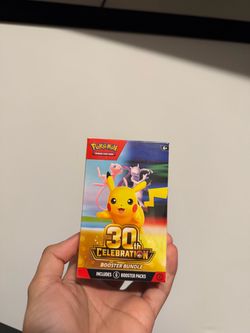 Pokemon 30th Celebration Booster Bundle New Factory Sealed