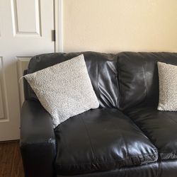 Leather couch
