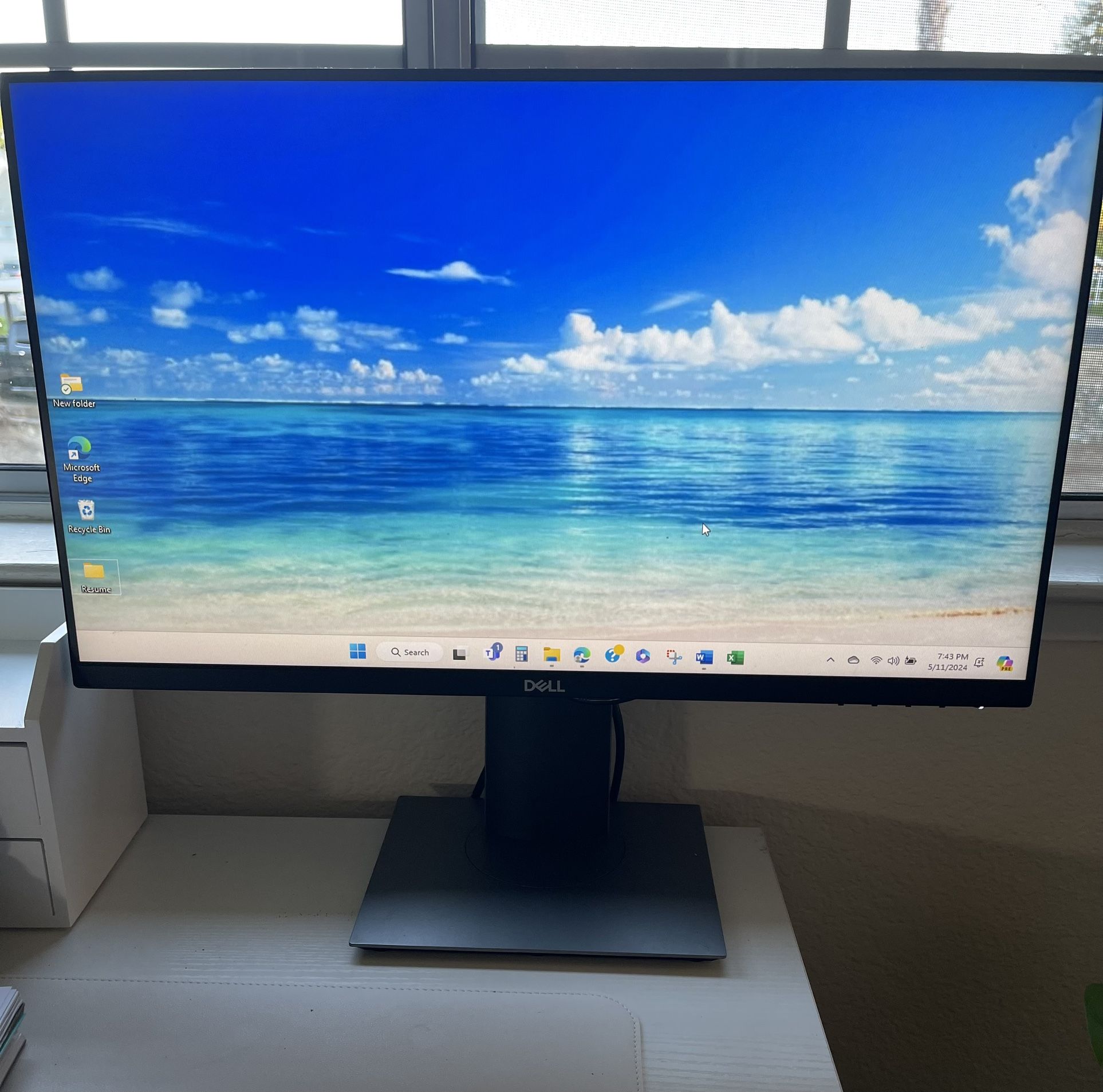 Two Dell 19” Monitors $40