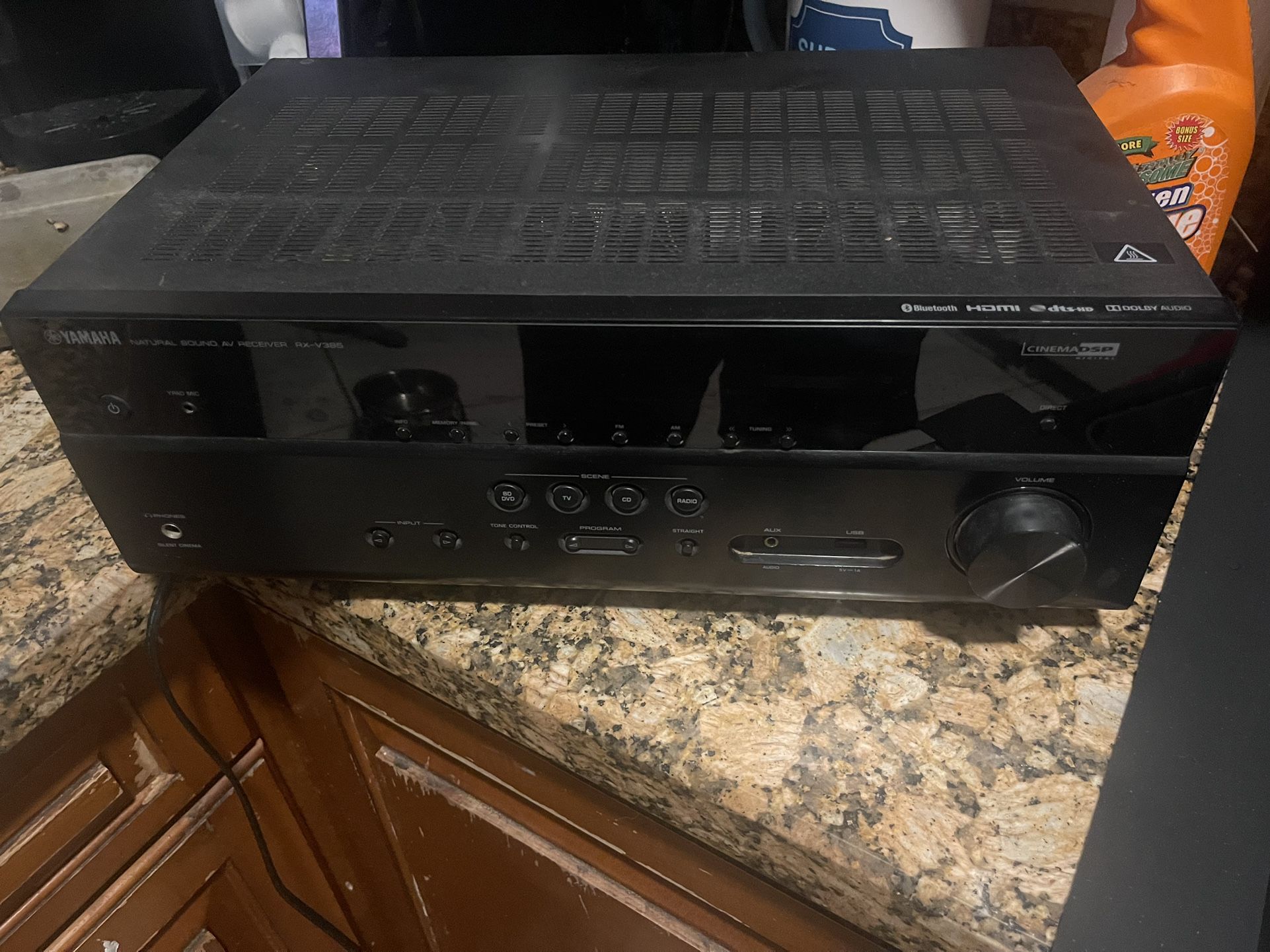 Yamaha 5.1 HD Receiver RX-V385