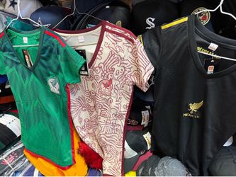 Female Mexico jerseys each jersey $55