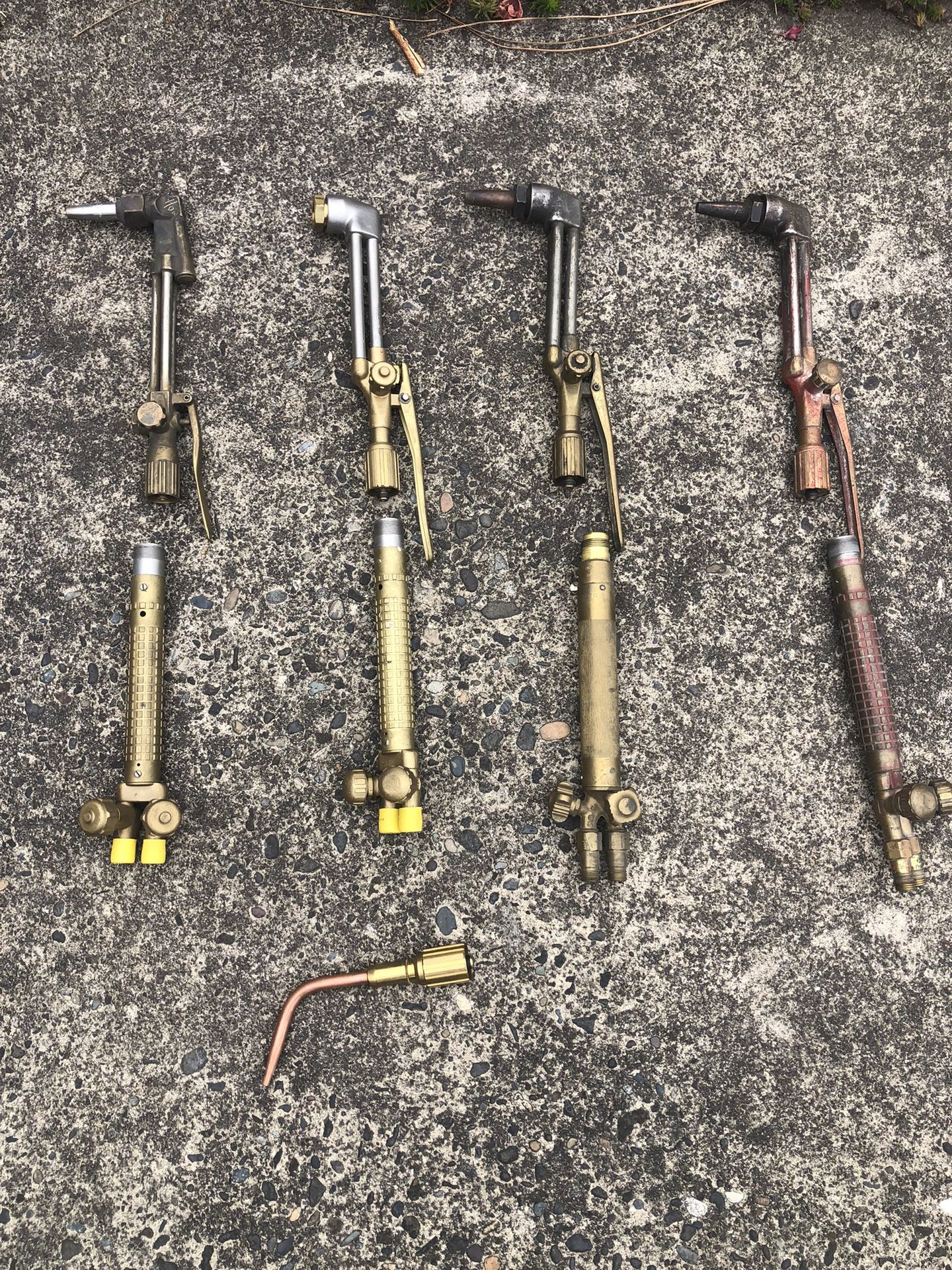 Vintage Airco Torches And 40 Tips