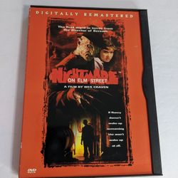 Nightmare On Elm Street Digitally Remastered DVD Movie Info Below 