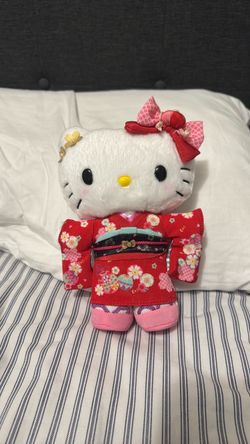 Hello Kitty red kimono