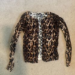 The Limited Leopard Cardigan 