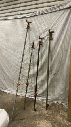 Long Clamps 4 to 10 Feet Long