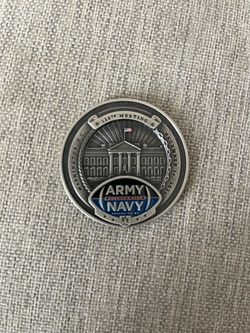 Army Navy Football Game Coin