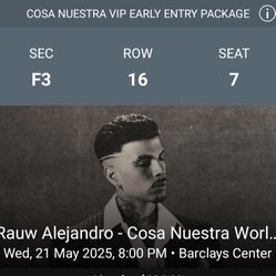 Rauw Alejandro COSA Nuestra Tour 