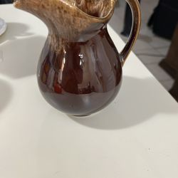 Vintage Whole Stoneware Pottery Creamer