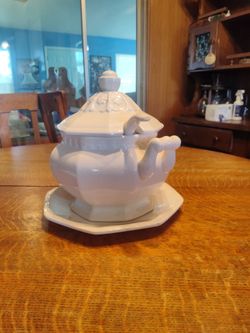 Ceramic punch bowl