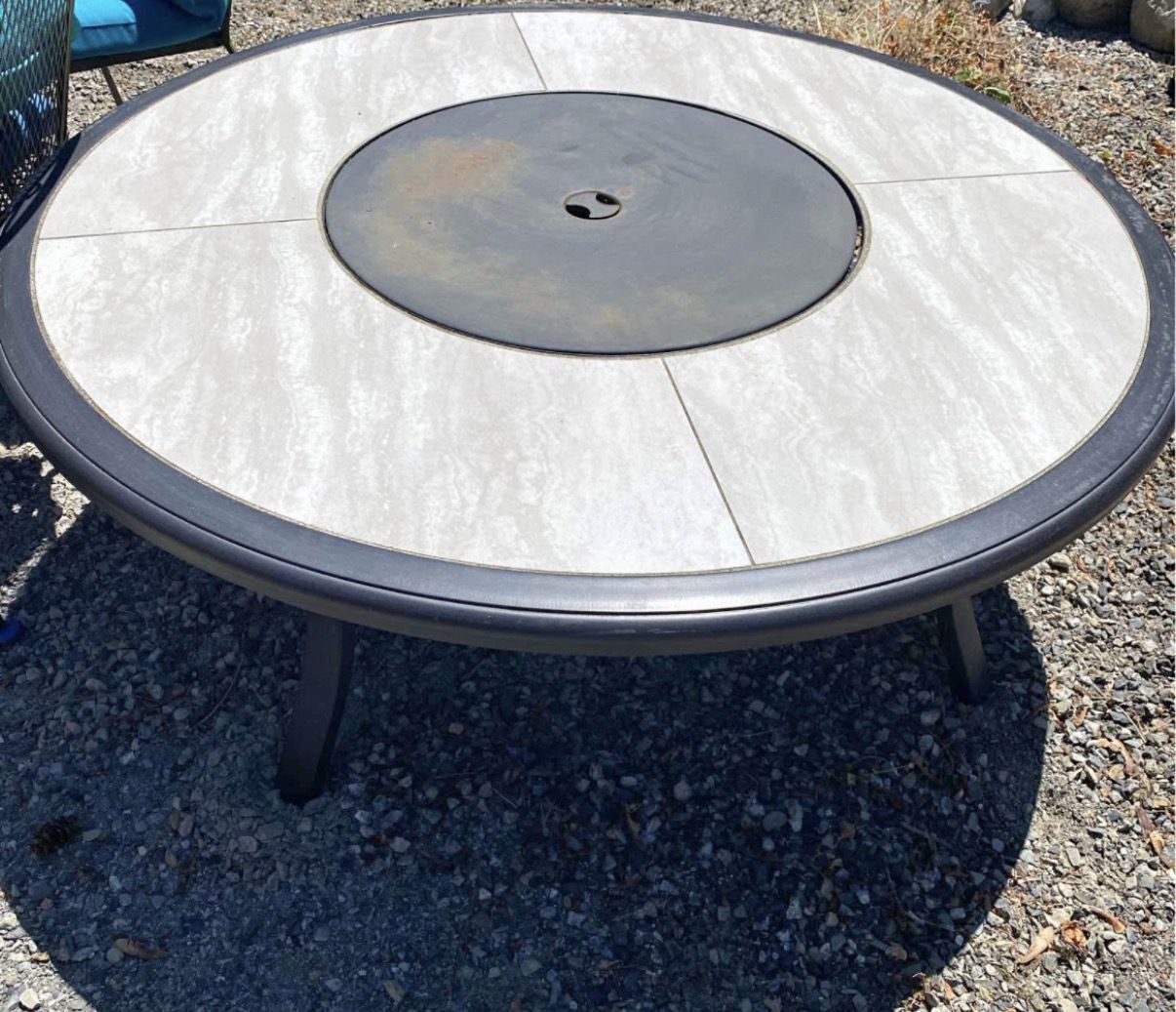 Fire Pit Coffee Table