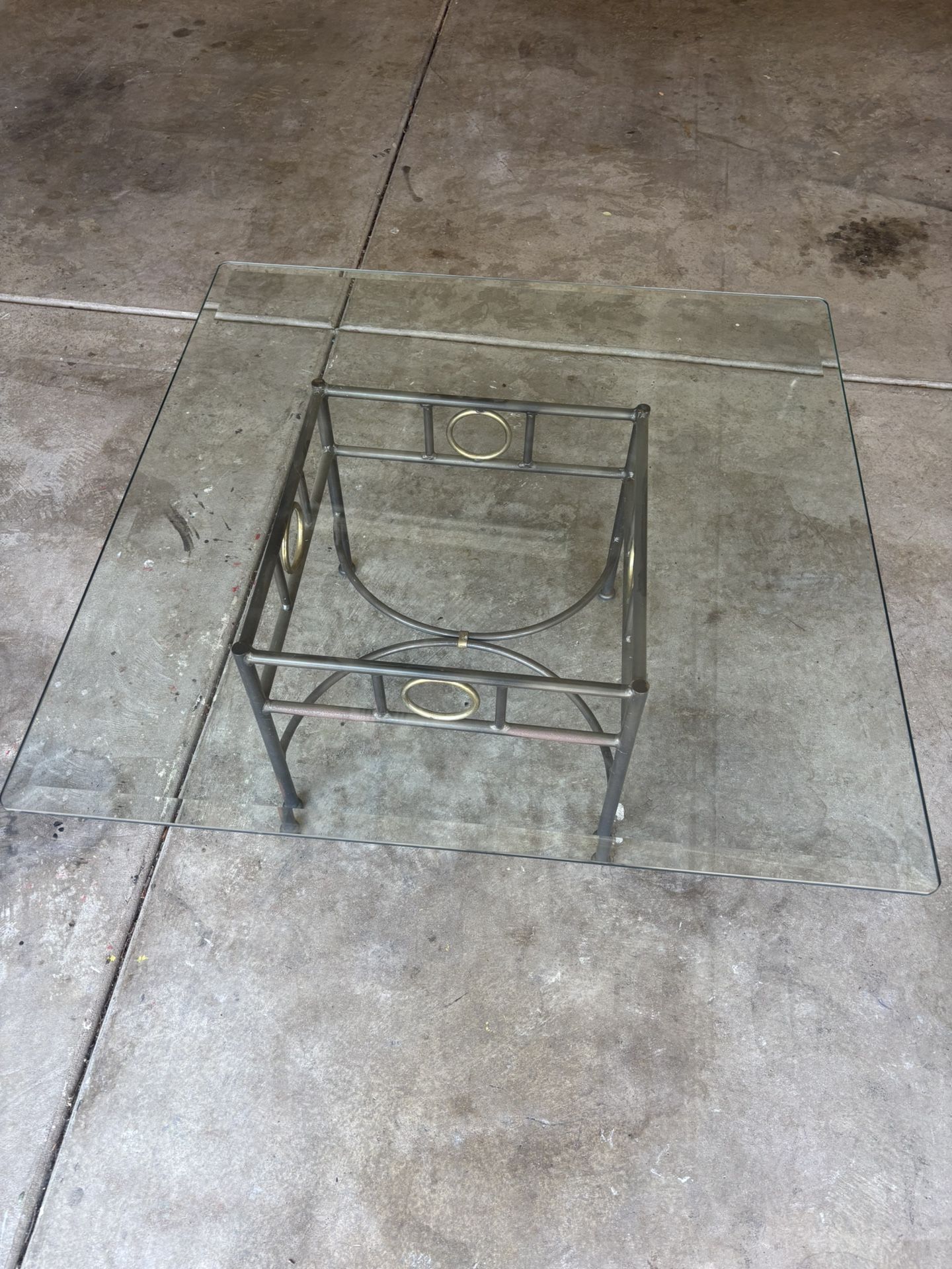 Glass Top Coffee Table