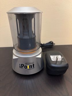 Westcott iPoint Titanium Electric Pencil Sharpener with Power
