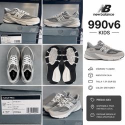 New Balance, Vans, Adidas, and Nike Kids Sneakers