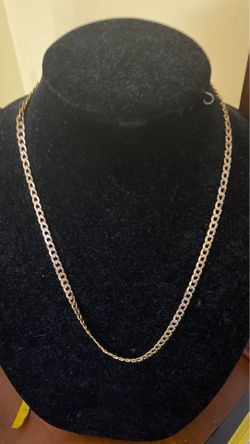 Men’s 5mm 22 inch diamond cut curb link