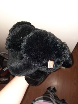Refurbished Wild Republic Black Wolf Plushie