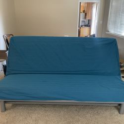 Futon: Frame, Mattress and Cover