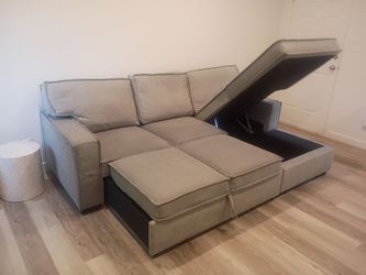 96"Sofa-Sleeper Bed w/Storage "Excellent Condition "