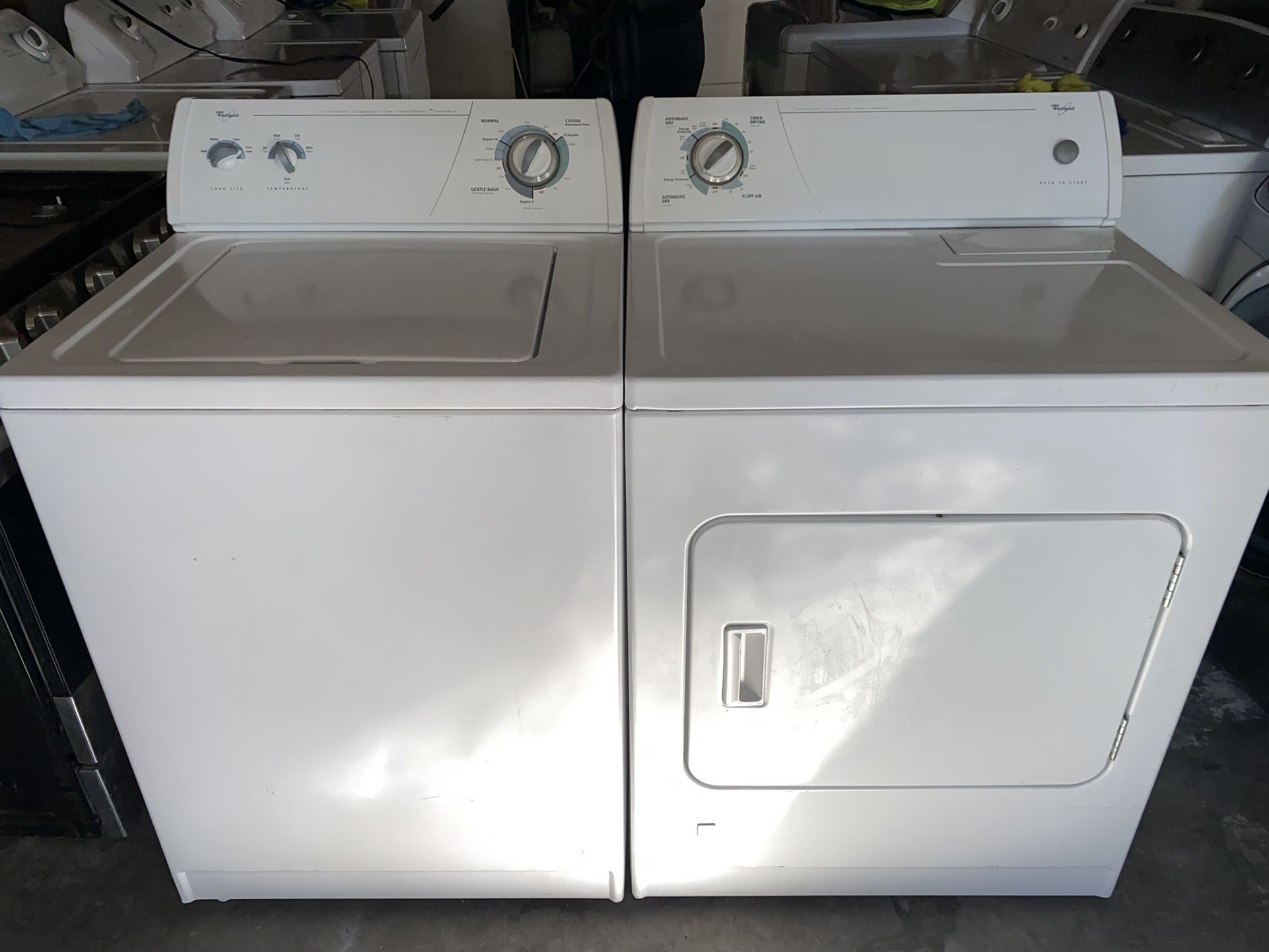 Whirlpool Washer And Whirlpool Gas Dryer Works Perfect  3 Month Warranty 
