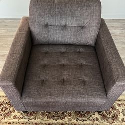 Brown Sofa Chair - No Pet