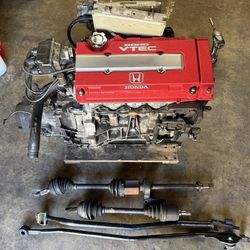 98 spec type r engine with ls trans swap