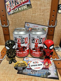 Funko Soda ! Spider Man Soda Set (Chase And Common)