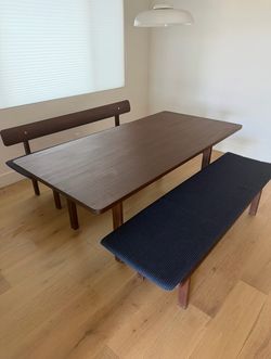 Authentic Carl Hansen & Søn Asserbo Dining Set by Børge Mogensen