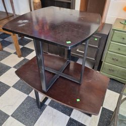 Starter Coffee Table With One Matching End Table, $35 For Both