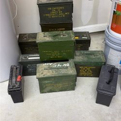Ammo Cans Empty