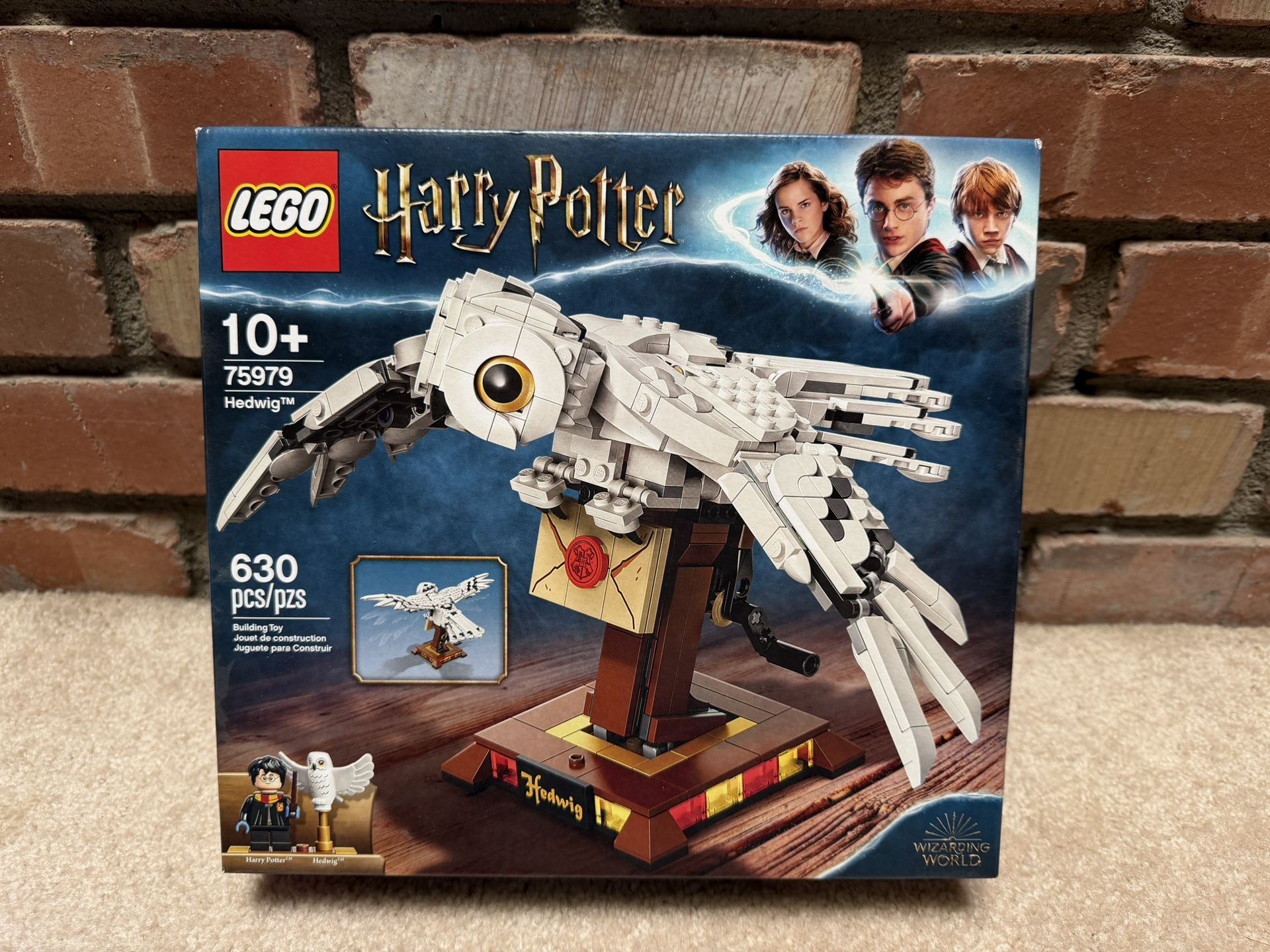 Lego Harry Potter Hedwig 75979 factory sealed Retired From 2020