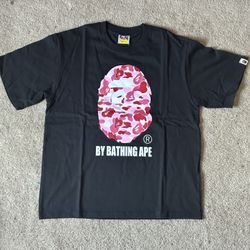 Bathing Ape Tee Camo/Pink