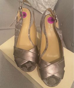 Coach women’s wedges